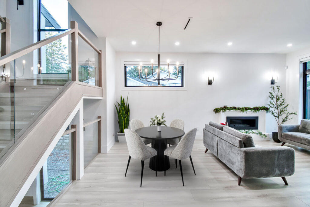 Modified image to include furniture and a plant to tie the space together