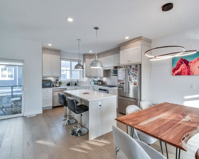 Modern Delta Townhouse Photography and 2D/3D Floorplans