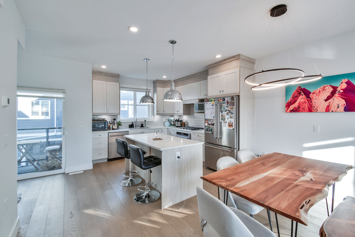 Modern Delta Townhouse Photography and 2D/3D Floorplans
